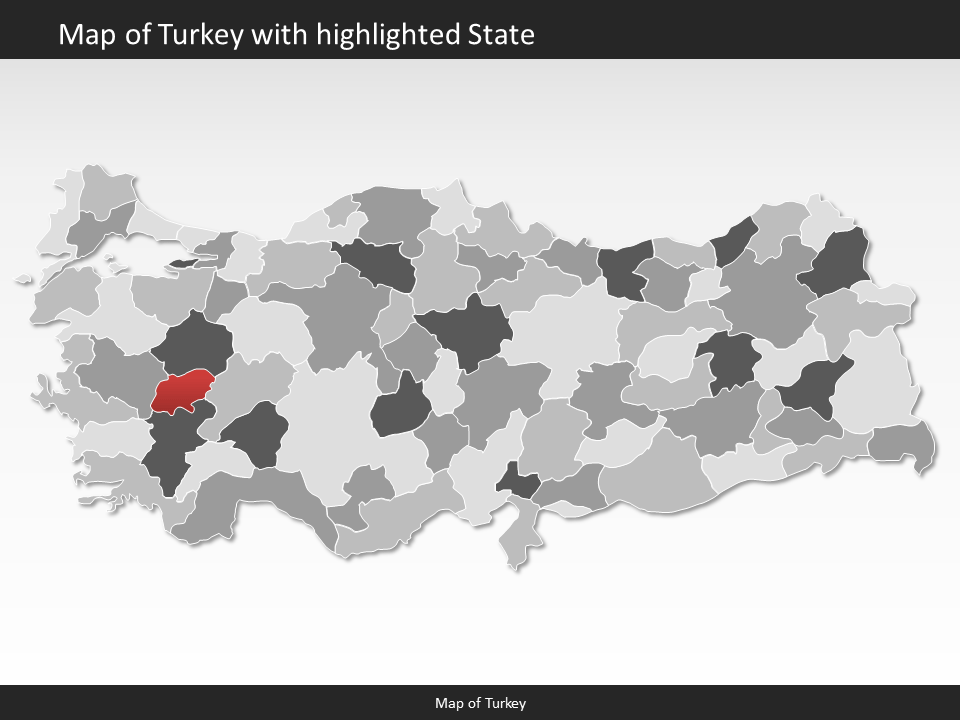 powerpoint map turkey