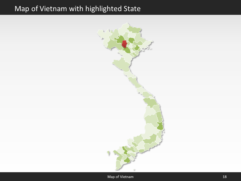 powerpoint map vietnam