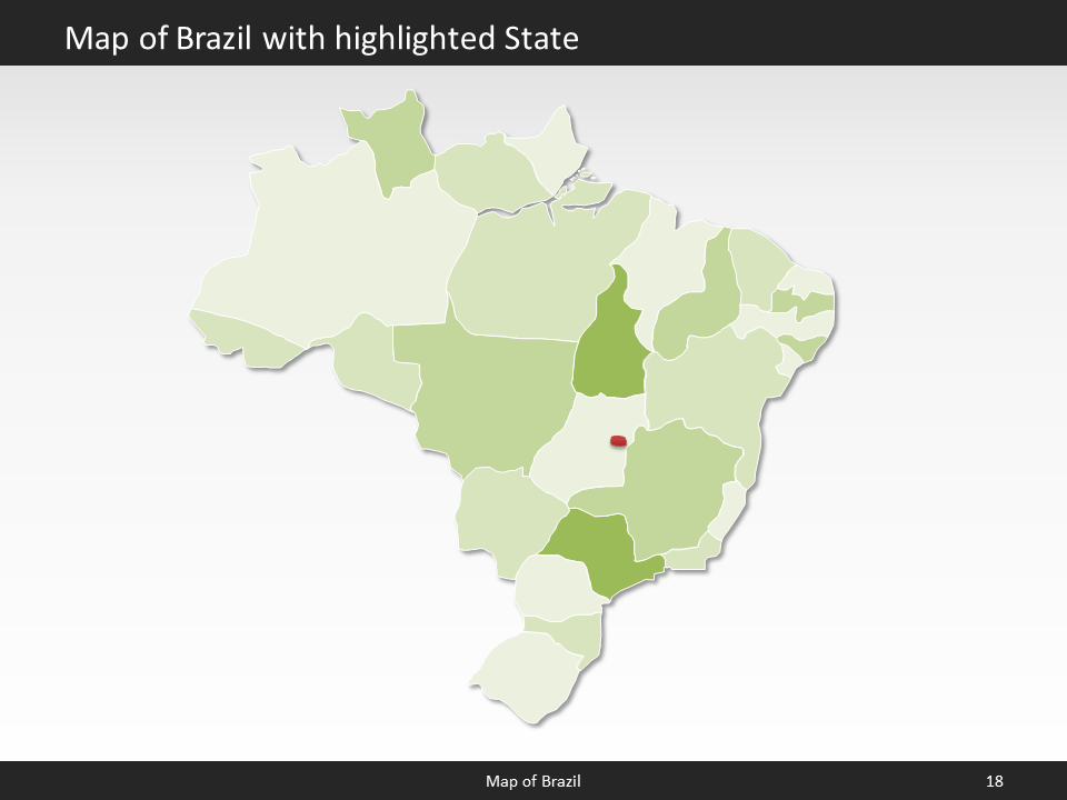 powerpoint map brazil