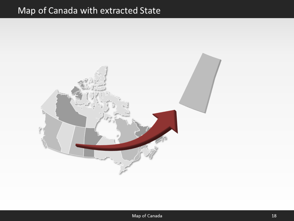 powerpoint map canada