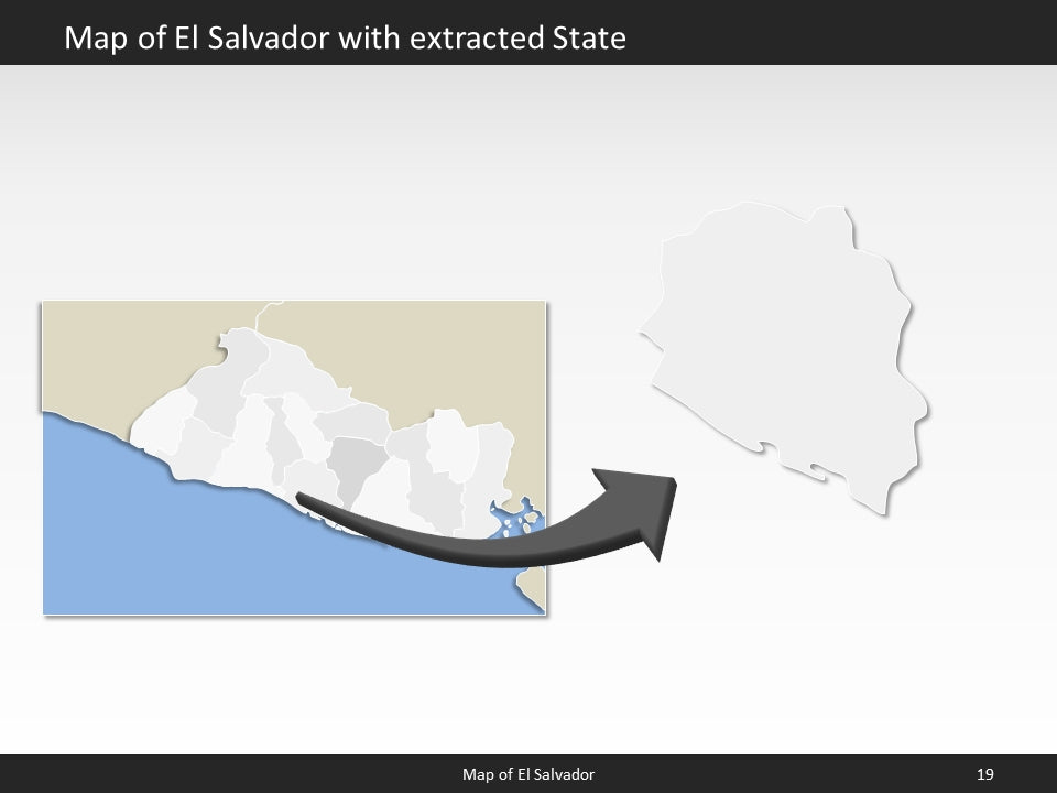 powerpoint map el salvador