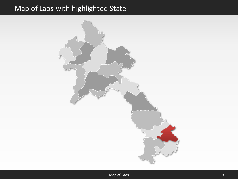 powerpoint map laos
