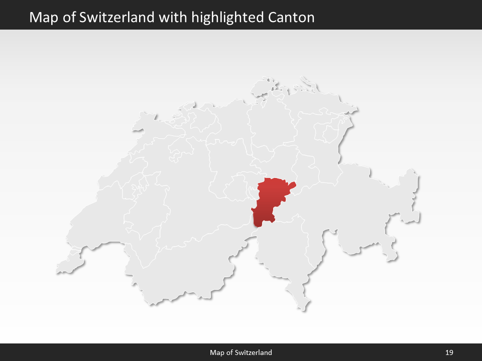powerpoint map switzerland