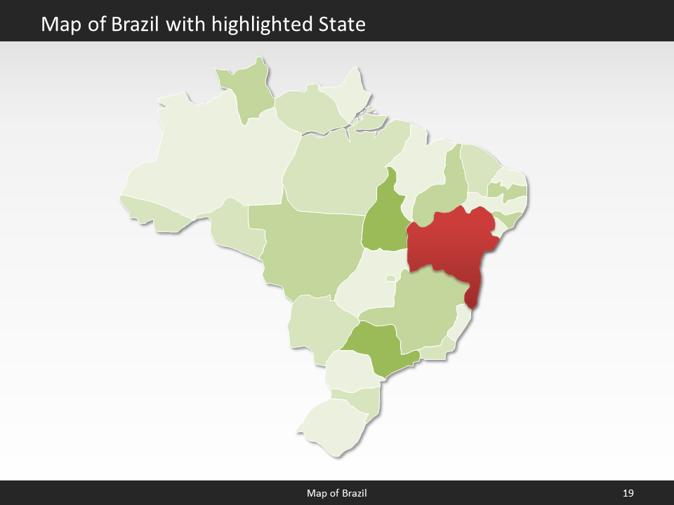 powerpoint map brazil