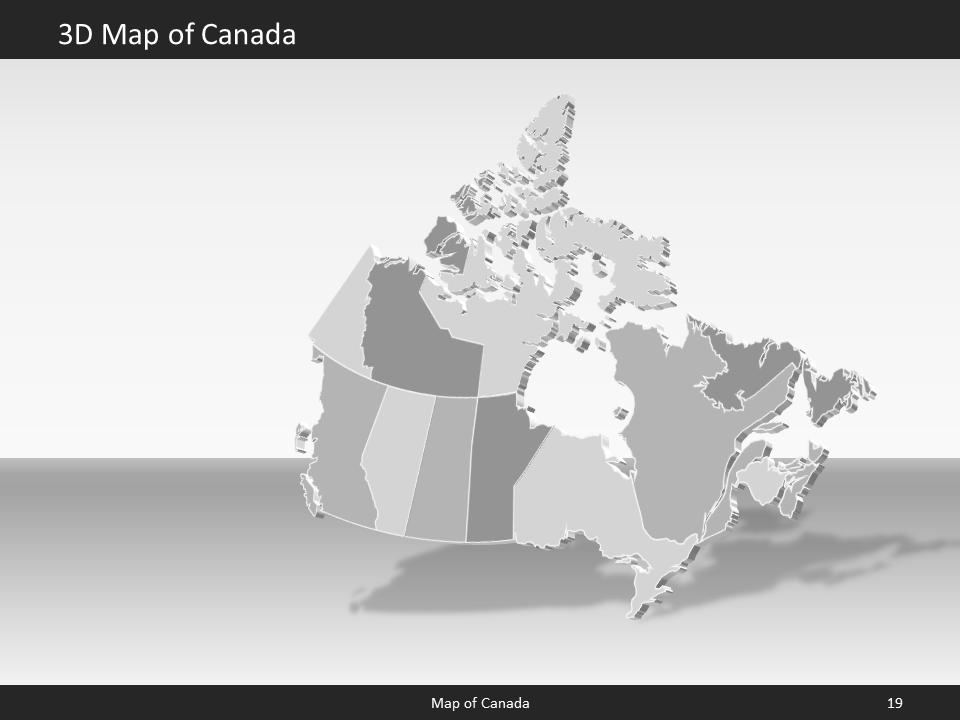 powerpoint map canada
