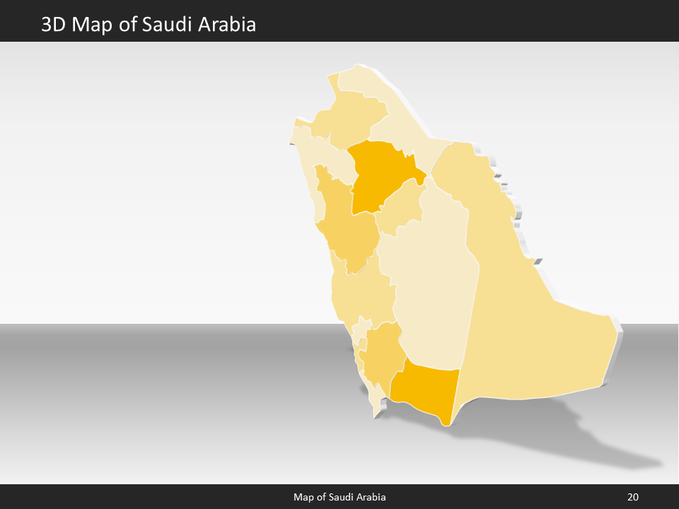 powerpoint map saudi arabia