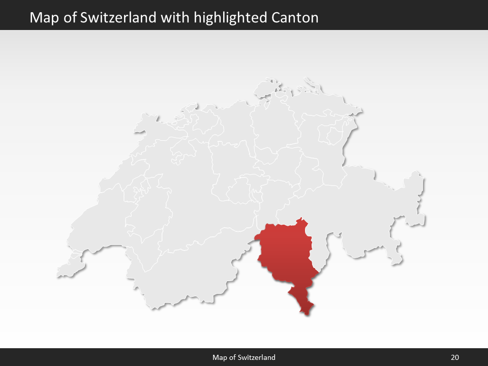 powerpoint map switzerland