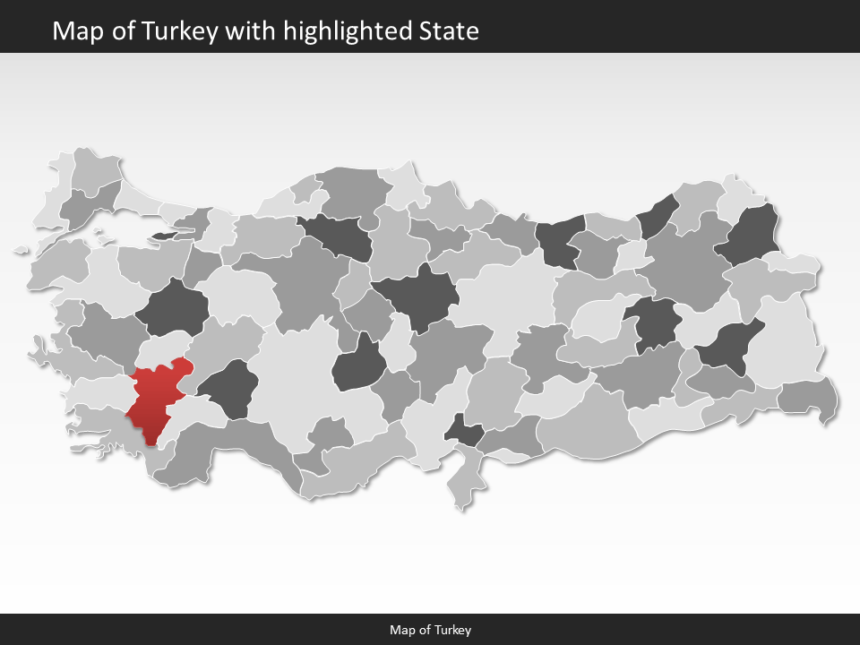 powerpoint map turkey