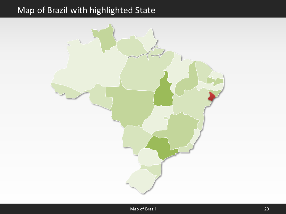 powerpoint map brazil
