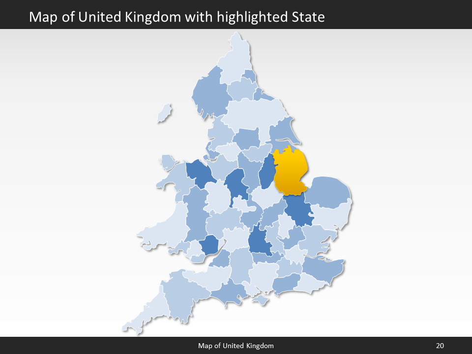 powerpoint map united kingdom