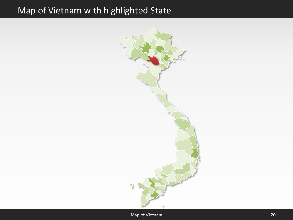 powerpoint map vietnam