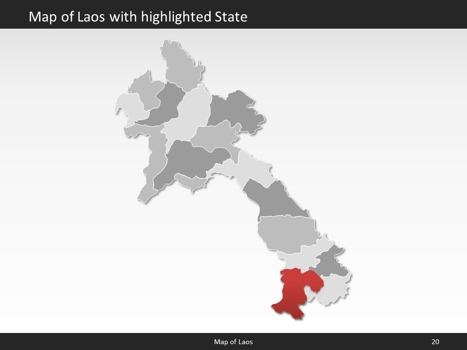 powerpoint map laos