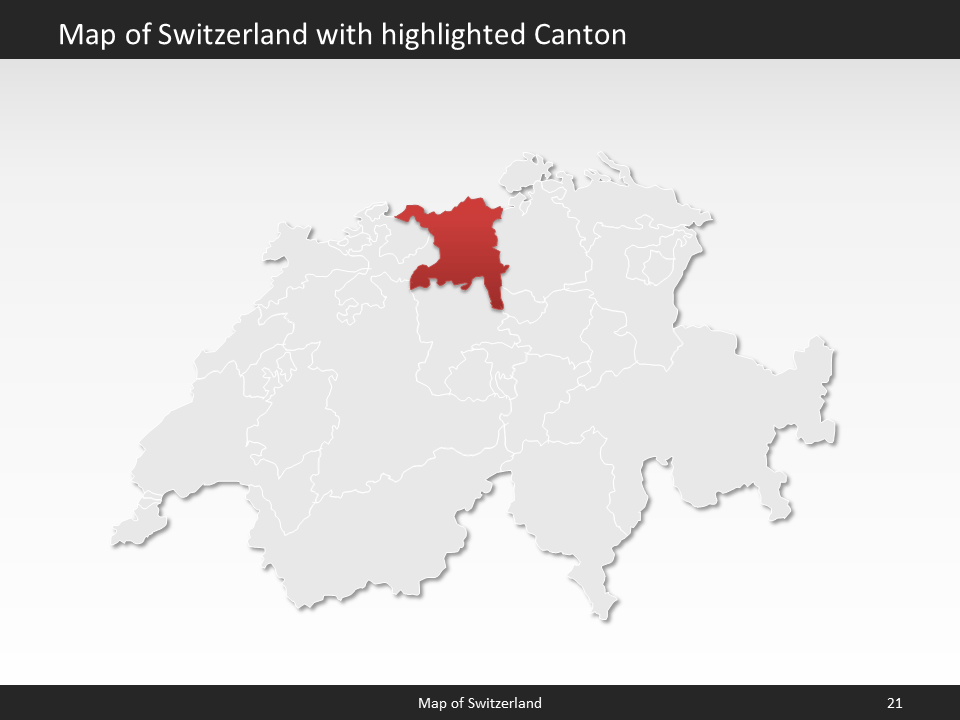 powerpoint map switzerland
