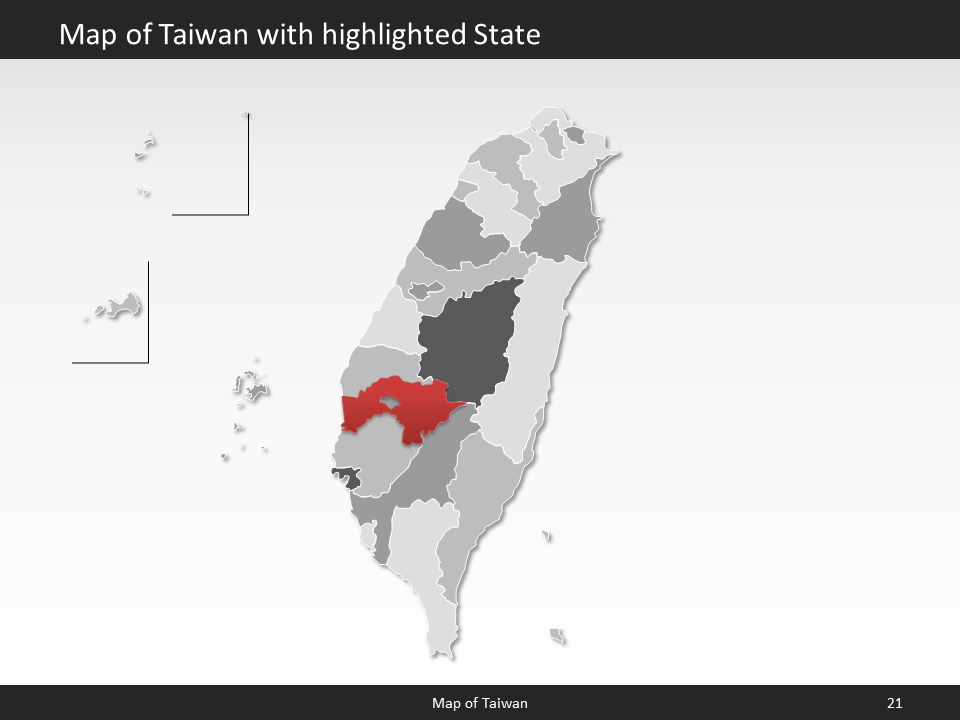 powerpoint map taiwan