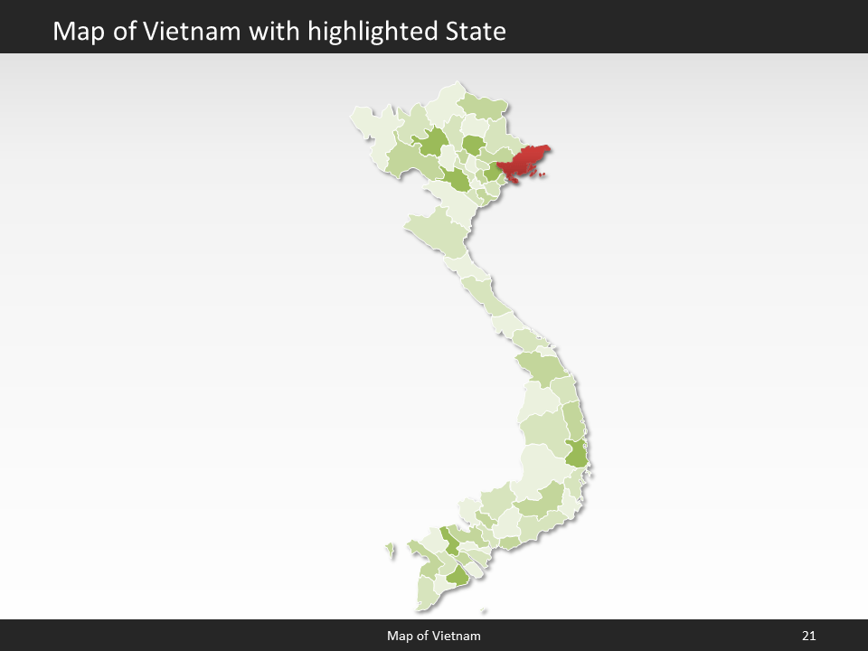 powerpoint map vietnam
