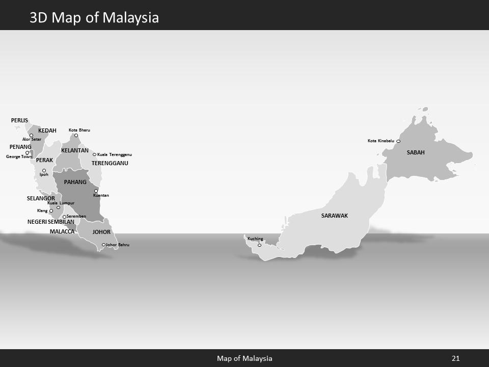 powerpoint map malaysia