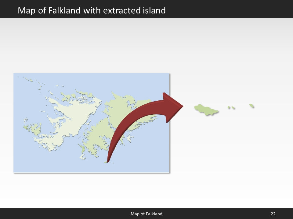powerpoint map falkland islands