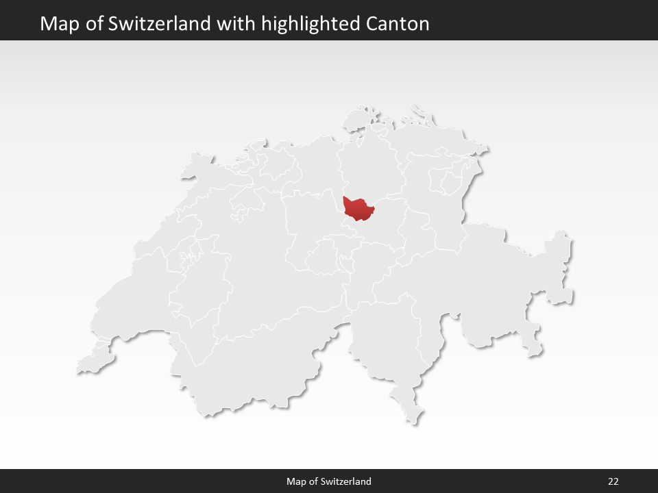 powerpoint map switzerland