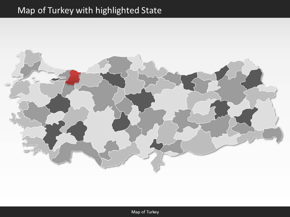 powerpoint map turkey