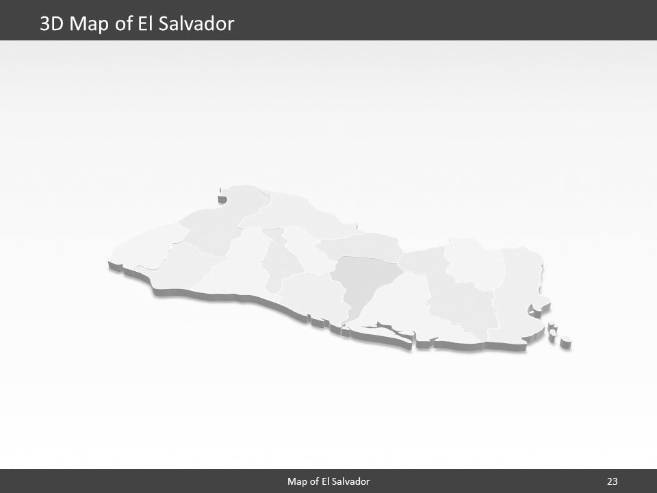 powerpoint map el salvador