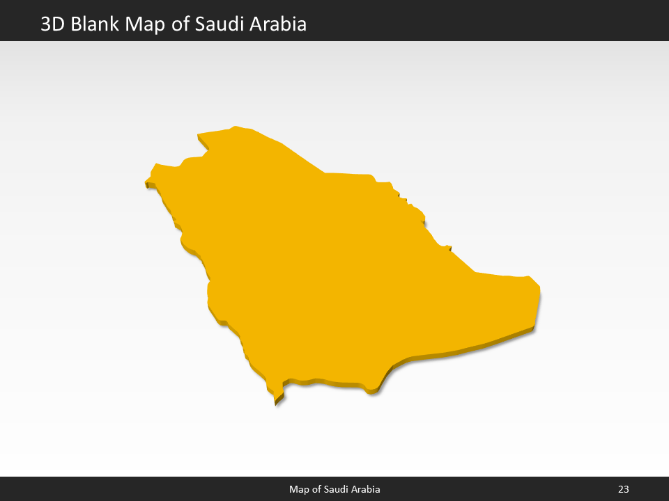 powerpoint map saudi arabia
