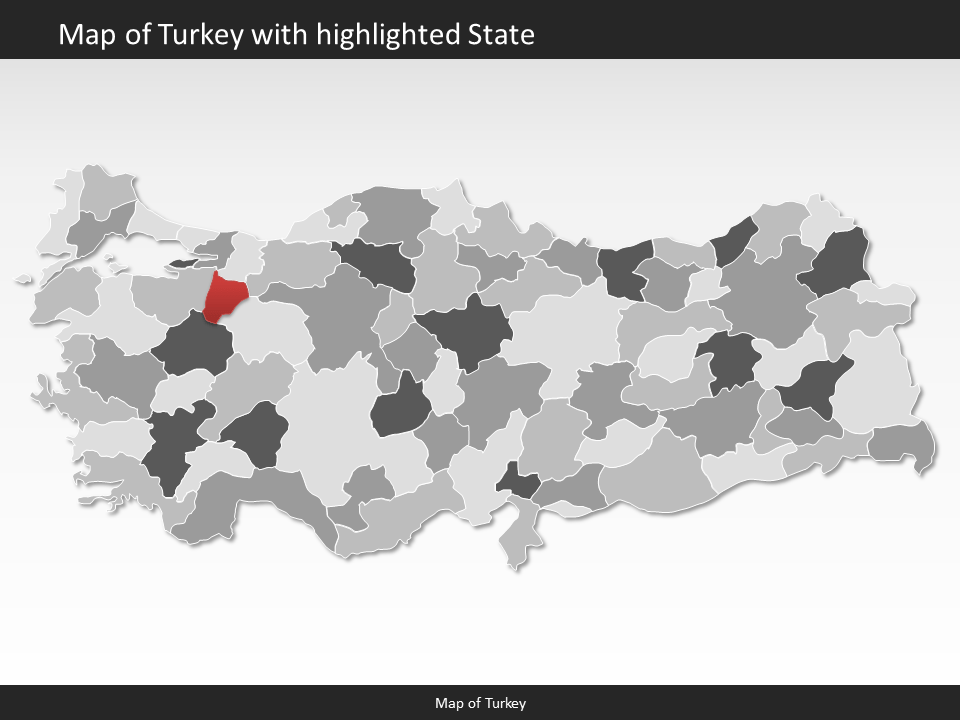powerpoint map turkey