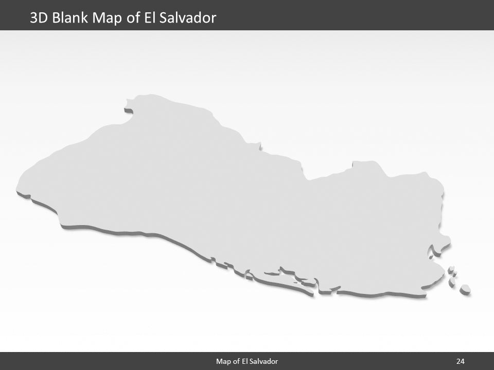 powerpoint map el salvador