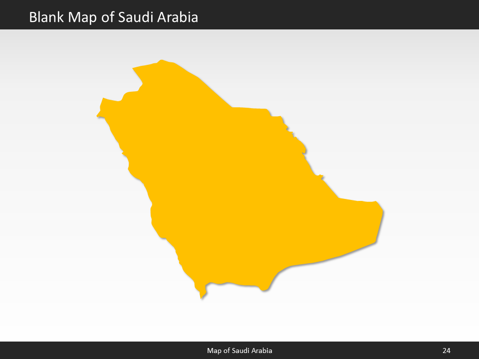 powerpoint map saudi arabia
