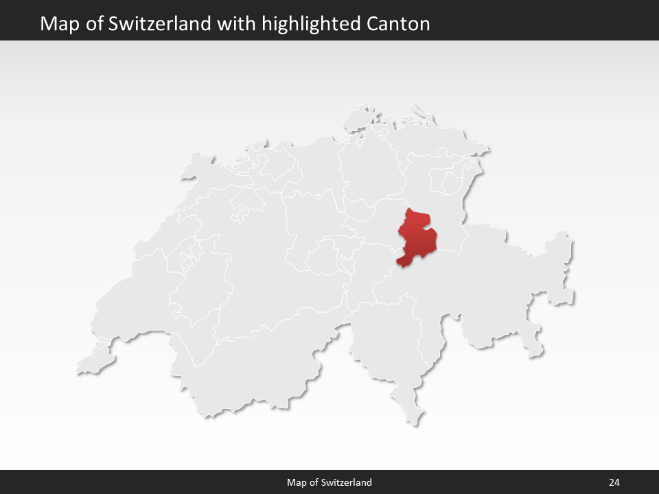 powerpoint map switzerland
