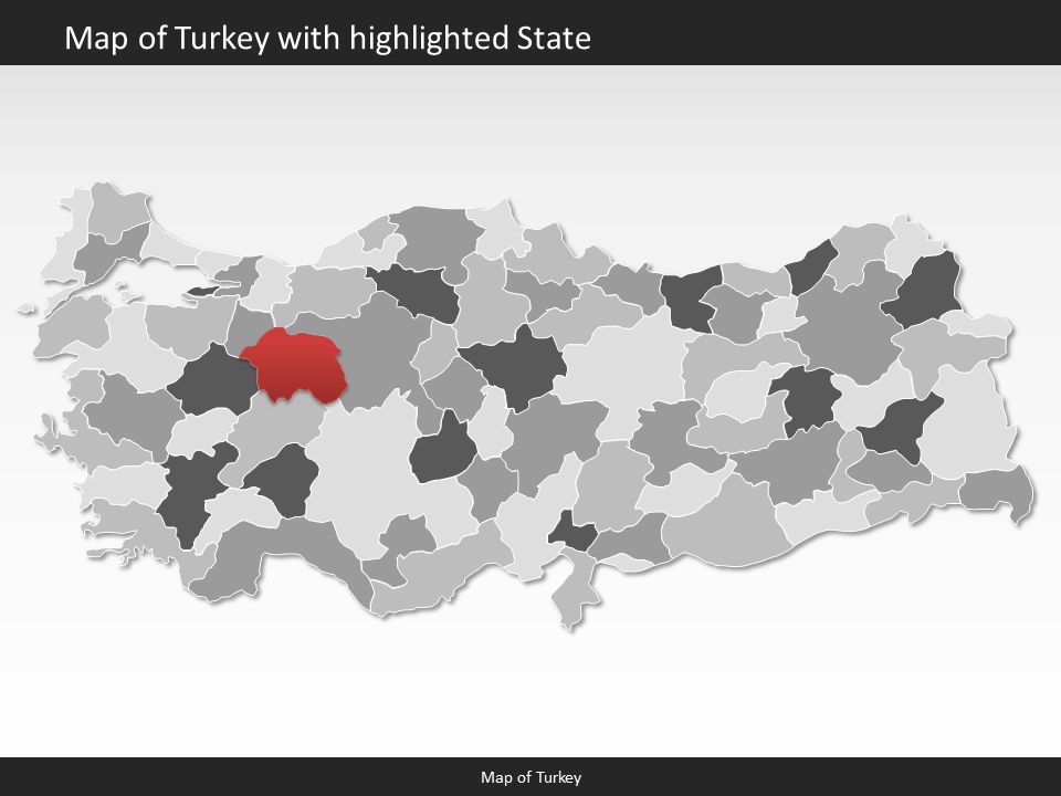 powerpoint map turkey
