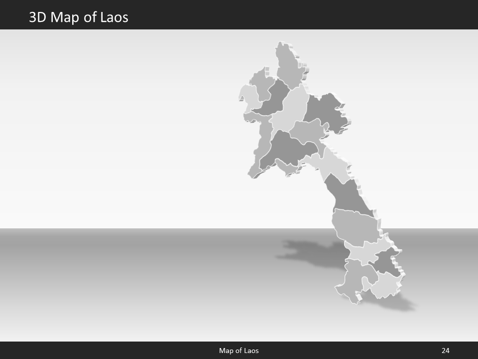 powerpoint map laos