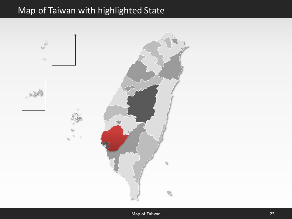 powerpoint map taiwan