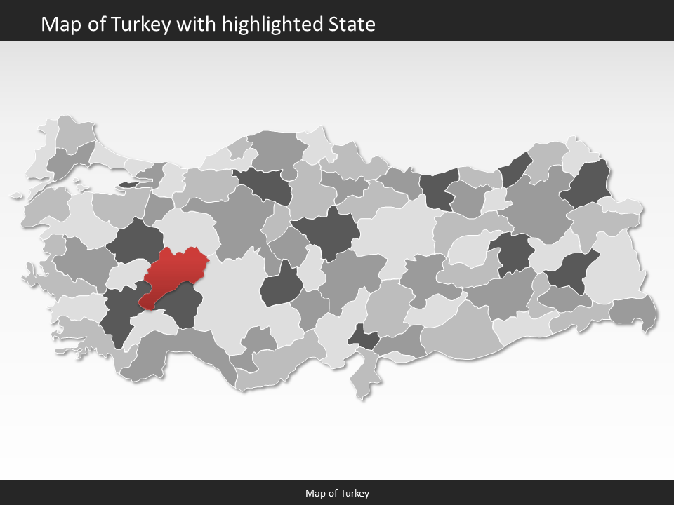 powerpoint map turkey