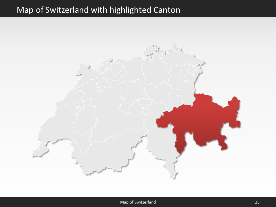 powerpoint map switzerland