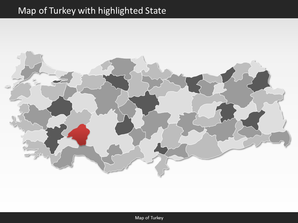 powerpoint map turkey