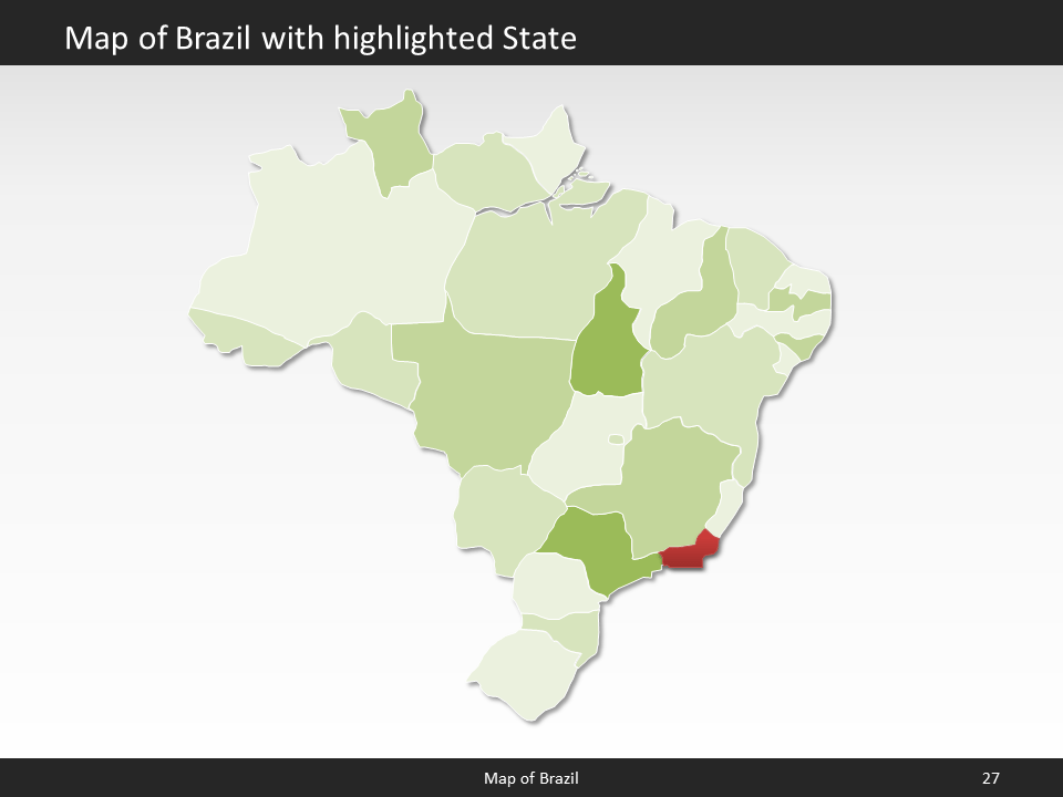 powerpoint map brazil