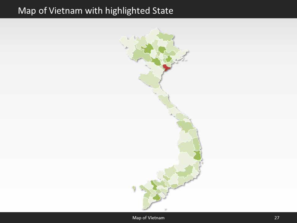 powerpoint map vietnam
