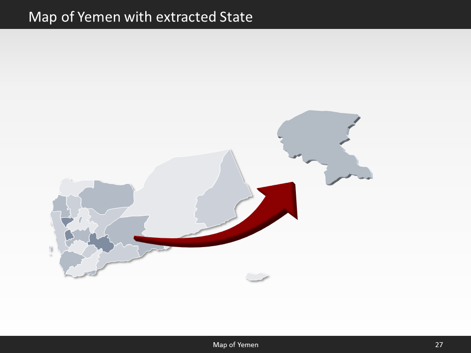 powerpoint map yemen