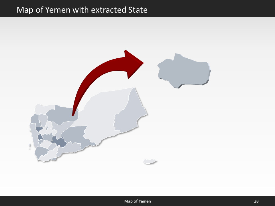 powerpoint map yemen