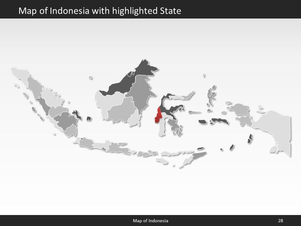 powerpoint map indonesia