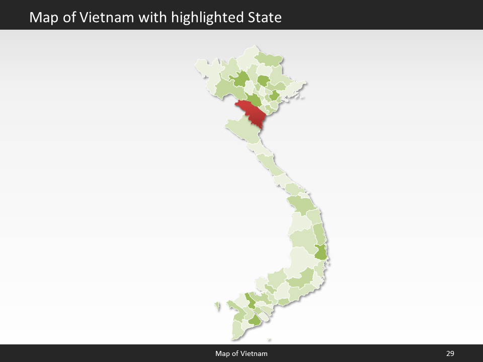 powerpoint map vietnam
