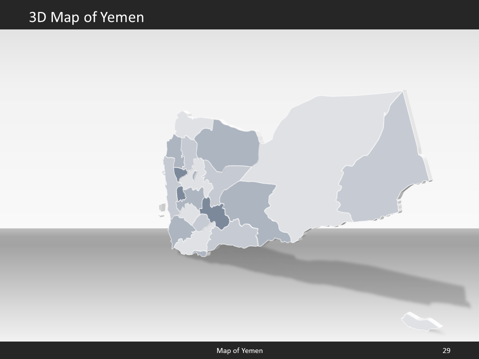 powerpoint map yemen