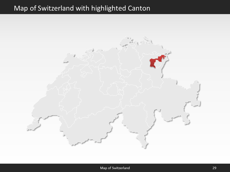powerpoint map switzerland