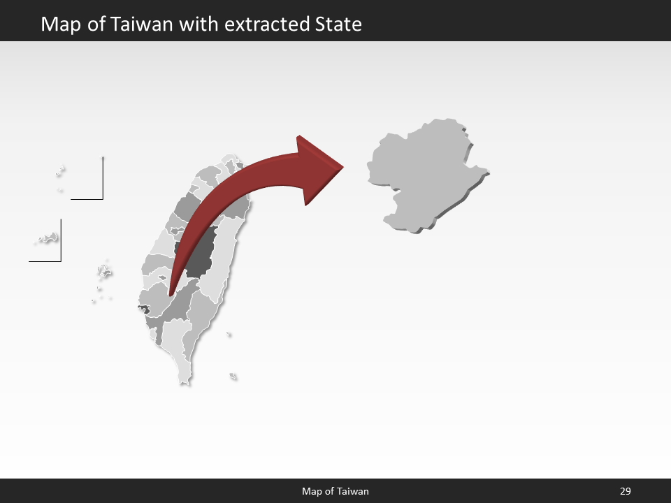 powerpoint map taiwan