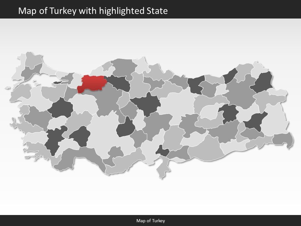 powerpoint map turkey