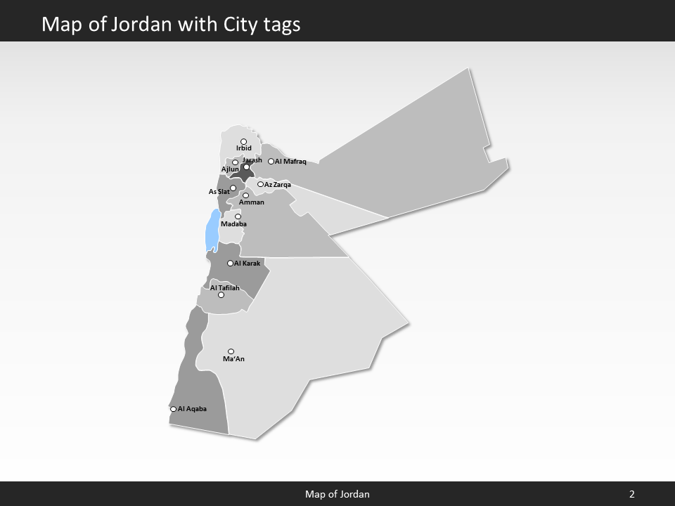 powerpoint map jordan