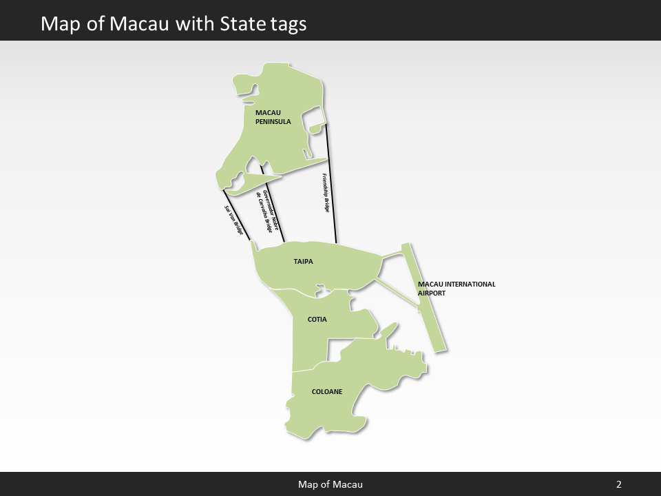 powerpoint map macau