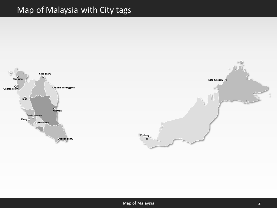 powerpoint map malaysia