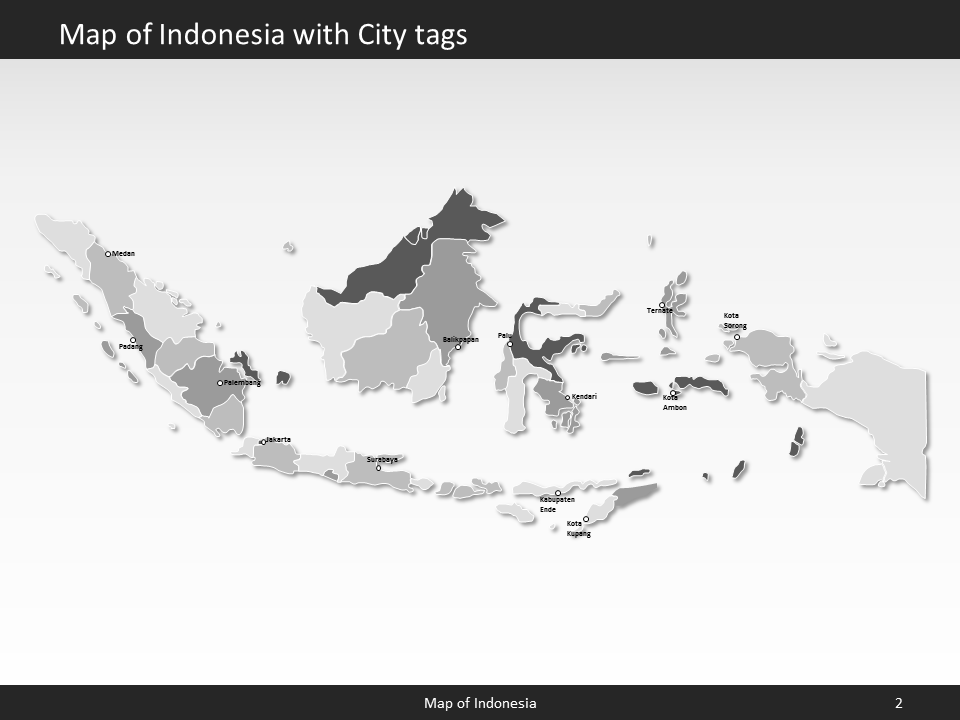 powerpoint map indonesia
