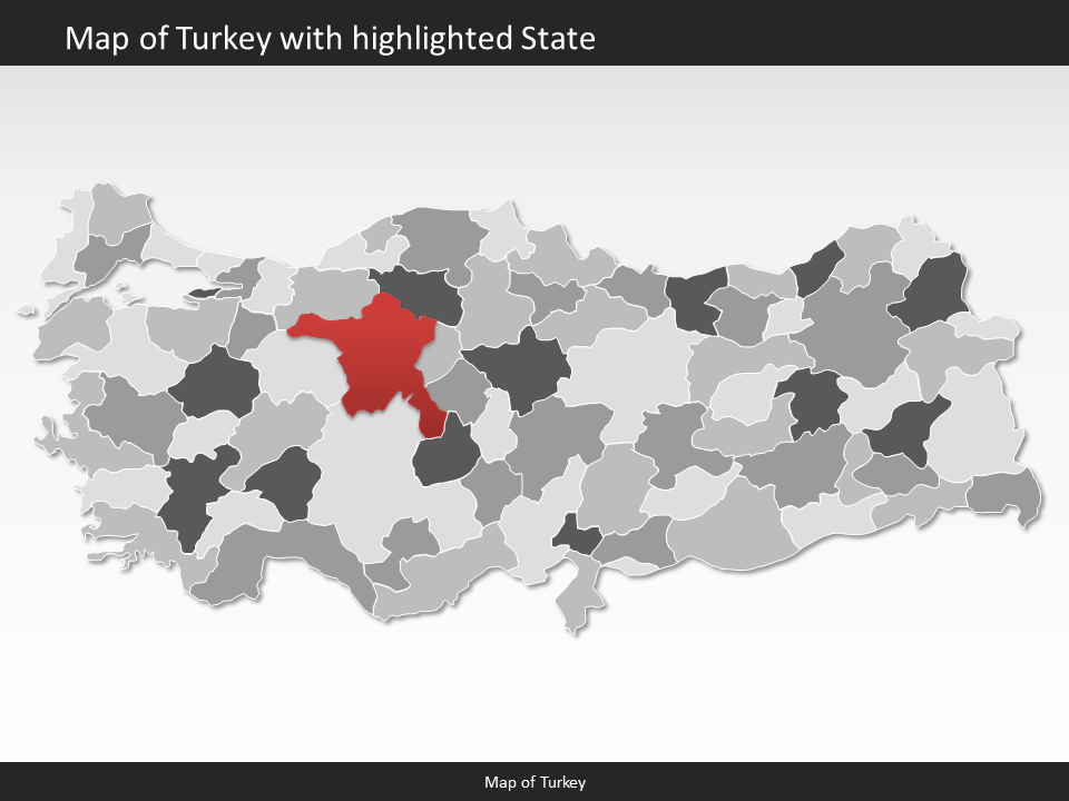 powerpoint map turkey